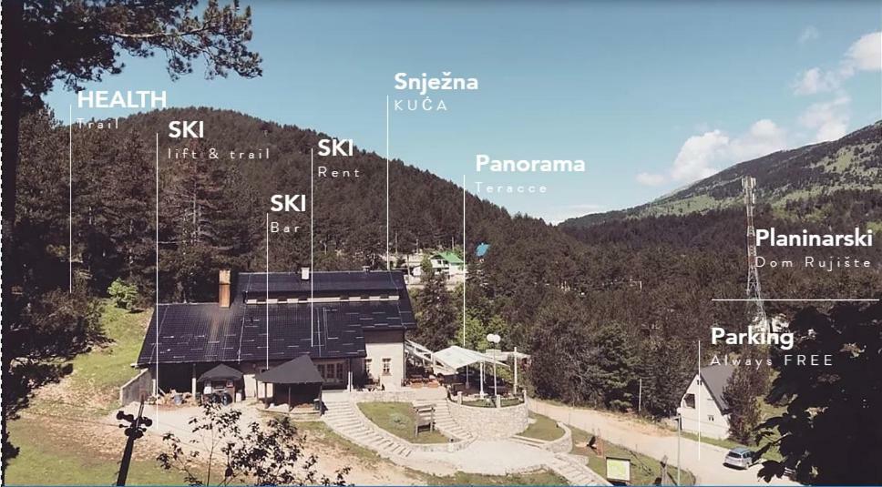 Hotel Snjezna Kuca - Nature Park Of Bosnia Herzegovina Padezina Bagian luar foto